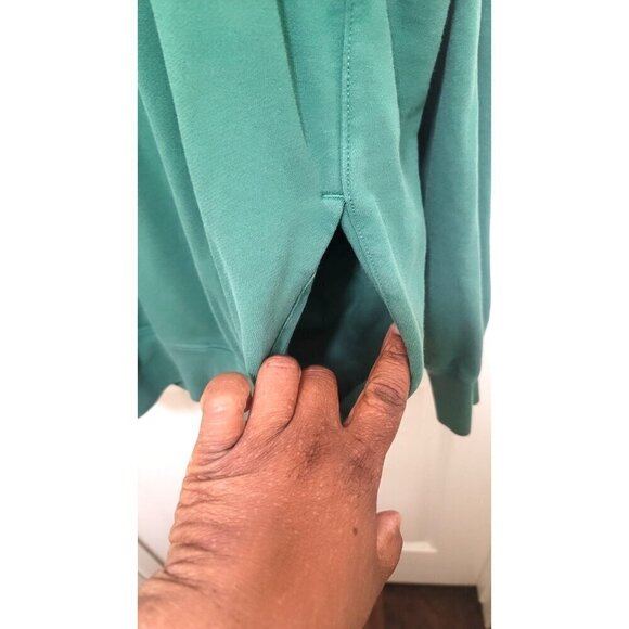 Uniglo Green Hoodie Pullover Sweatshirt with Pockets & Hood SIze XL/T - Picture 5 of 10